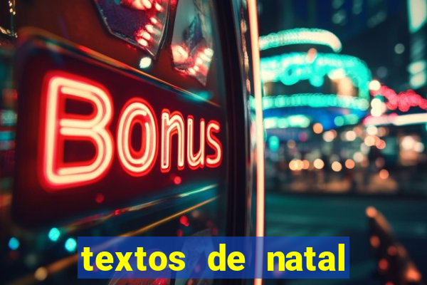 textos de natal para leitura